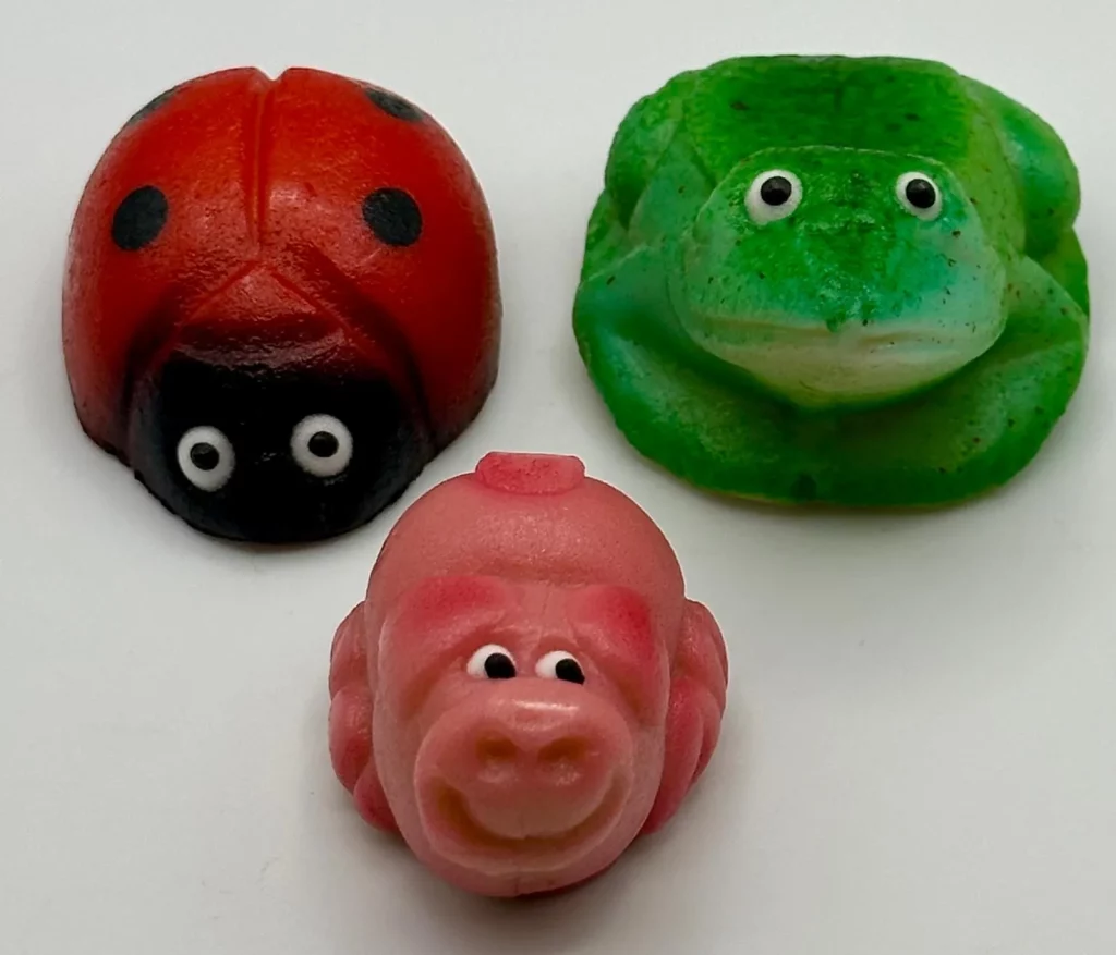 Animaux en pâte d’amande