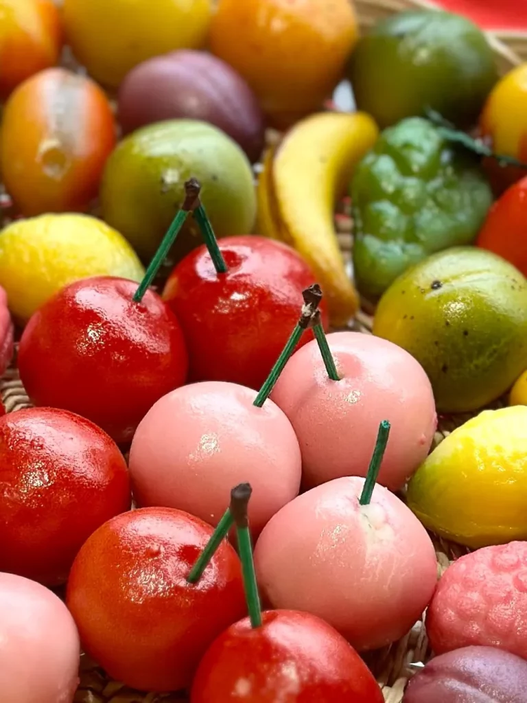 Fruits en pâte d’amande