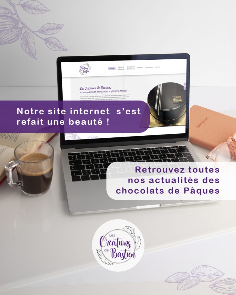 Nouveau site internet & Pâques approche 🐣🍫